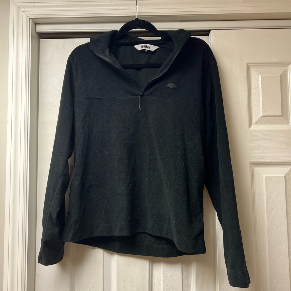 Rains Women's Black Cowl Neck Sweater